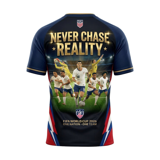 United States Soccer 2026 All-Over Print Team Action Graphic Jersey