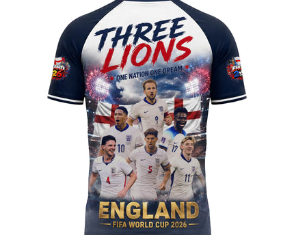England Football Jersey 2026 Ultimate Three Lions Gear