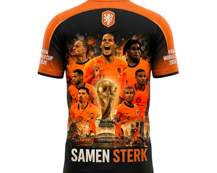 Samen Sterk Netherlands World Cup 2026 Dutch Lion & Windmill Jersey