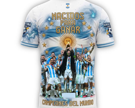 Argentina Soccer 2026 World Cup Championship All Over Print Jersey