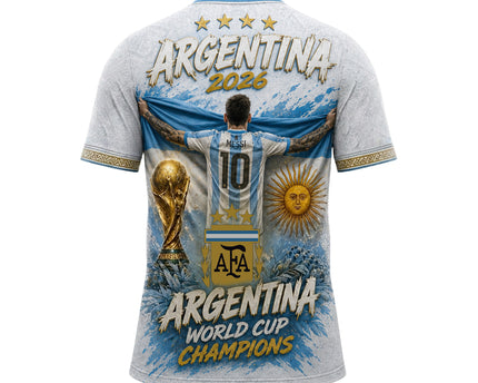 Argentina Football Jersey 2026 Ultimate World Cup Champions Gear