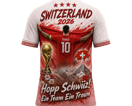 Switzerland 2026 World Cup Hopp Schwii Special Edition Jersey