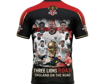 England Football Team - England on the Road 2026 Squad Graphic Jersey