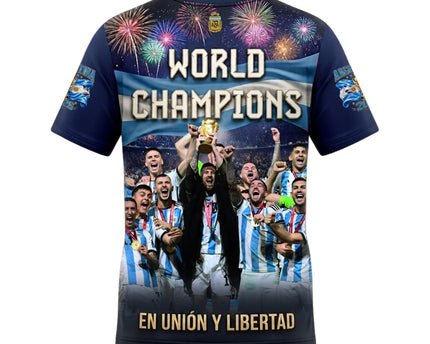 Argentina En Unión y Libertad 2026 World Cup Victory Fan Jersey