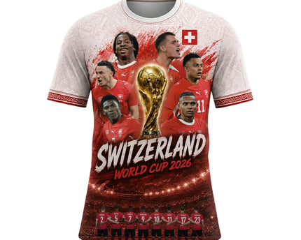 Switzerland 2026 World Cup Hopp Schwii Special Edition Jersey
