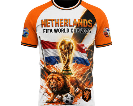 The Dutch Lion 2026 World Cup Netherlands Fan Jersey
