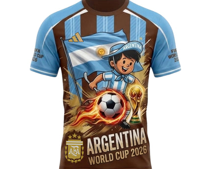 Argentina World Cup 2026 Soccer Jersey - Vamos Argentina All-Over Print Jersey