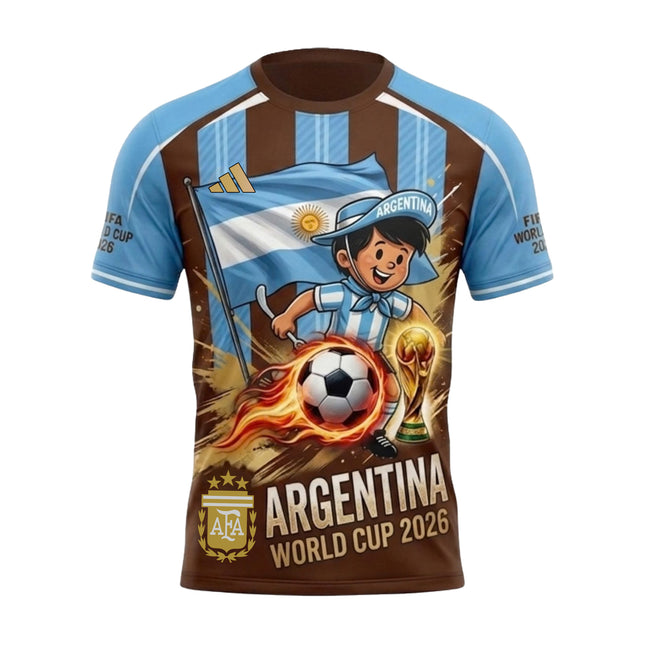 Argentina World Cup 2026 Soccer Jersey - Vamos Argentina All-Over Print Jersey