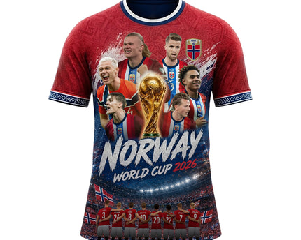 Norway Football Jersey 2026 Ultimate World Cup Champions Gear