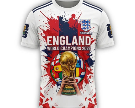 England Football Jersey 2026 Ultimate World Cup Winners Celebration Jersey