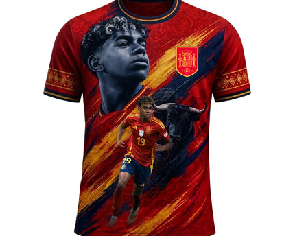 Lamine Yamal World Cup 2026 Champions Spain La Nueva Generación Soccer Jersey