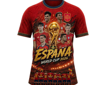 Spain Football Jersey 2026 Ultimate World Cup Champions Gear