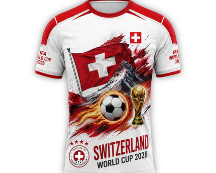 Switzerland World Cup 2026 Gemeinsam Zum Sieg Jersey