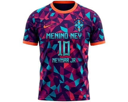 Neymar #10 Brazil Soccer Fan Jersey – Football Legend Tribute Tee