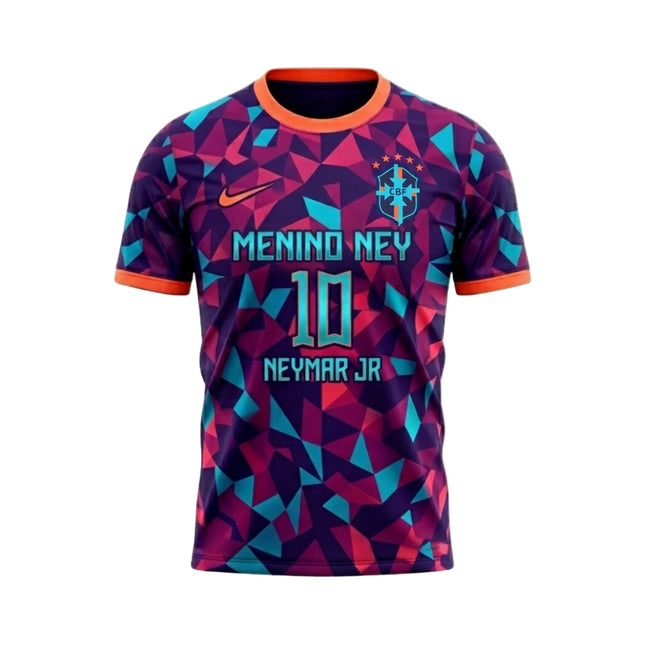 Neymar #10 Brazil Soccer Fan Jersey – Football Legend Tribute Tee
