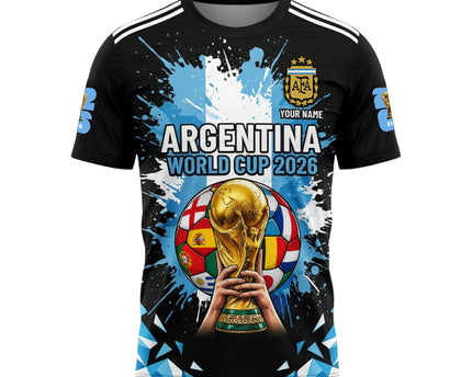 Back-To-Back World Kings Argentina World Cup 2026 Jersey
