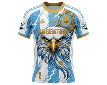 Lionel Messi Argentina 2026 Football Jersey - Custom Fan Gear Soccer Jersey