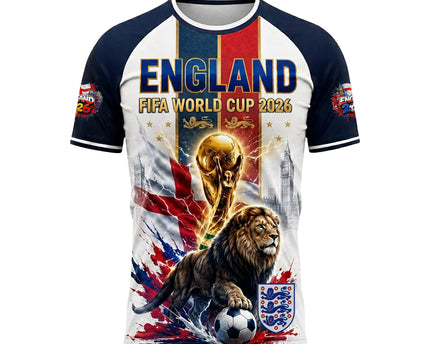 England Football Jersey 2026 Ultimate Three Lions Gear