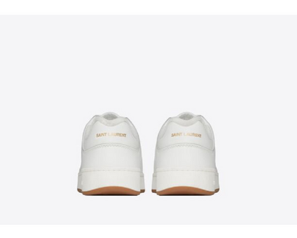 Men's Saint Laurent Low Top White Sneakers
