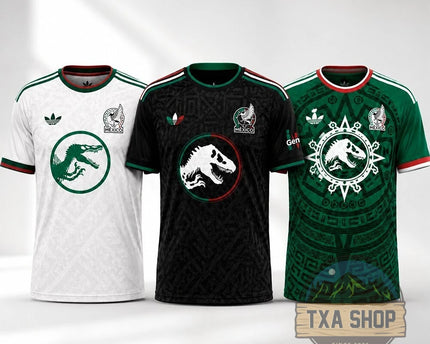 Mexico Team FIFA World Cup 2026 Dinosaur Jersey
