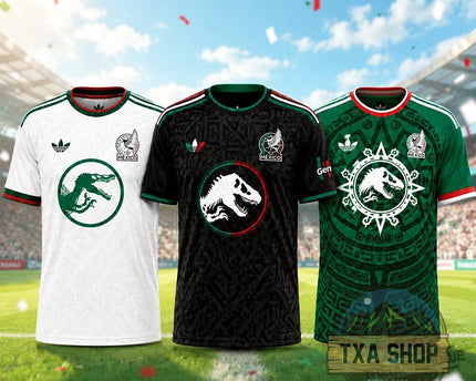 Mexico Team FIFA World Cup 2026 Dinosaur Jersey
