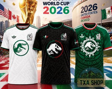 Mexico Team FIFA World Cup 2026 Dinosaur Jersey
