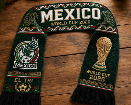 Mexico World Cup 2026 Soccer Scarf Match Day Outfits Best Gift