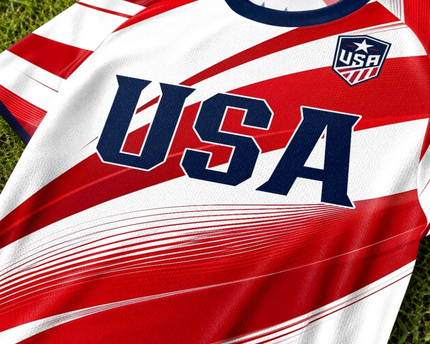 Personalized USA Soccer Jersey Custom Name Gift for Football Lovers