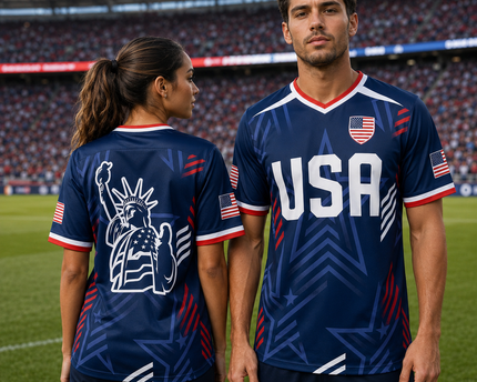 Personalized Soccer Jersey USA Home Team Gift for Football Fans