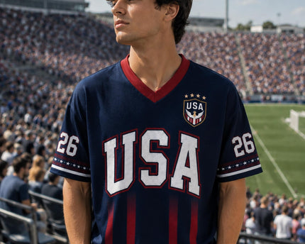 Personalized USA Soccer Jersey Custom Name Sports Gift for Him