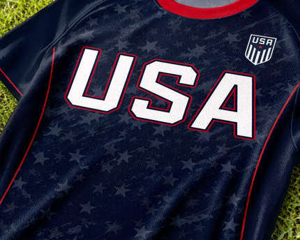 Personalized USA Soccer Jersey Custom Name Gift for Football Lovers