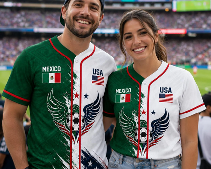 Personalized Baseball Jersey Custom Name for World Cup Soccer Fans