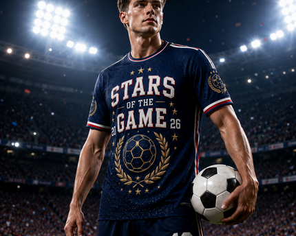 Personalized Soccer Jersey Stars Of The Game 2026 Gift for Sports Lovers