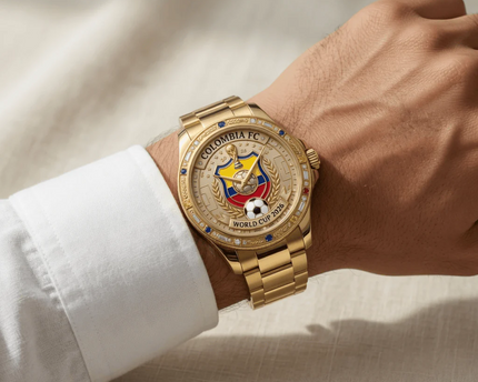 Colombia FC World Cup 2026 Men's Wrist Watch Gift for Sports Fans
