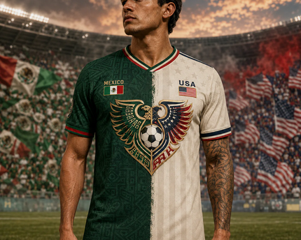 Personalized Soccer Jersey Mexico USA 2026 Custom Name Gift for Football Fans