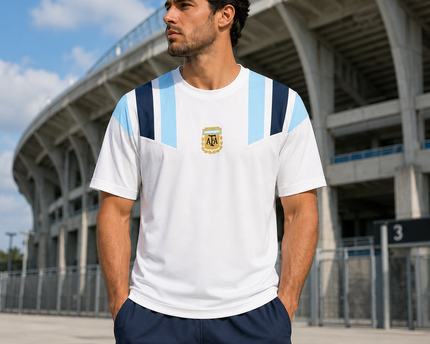 Personalized Argentina Soccer Jersey Gift for Football Fans