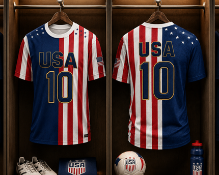 Personalized USA Soccer Jersey Custom Name Football Gift for Fans