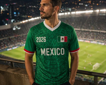 Personalized Mexico Soccer Jersey for 2026 World Cup Gift for Fans