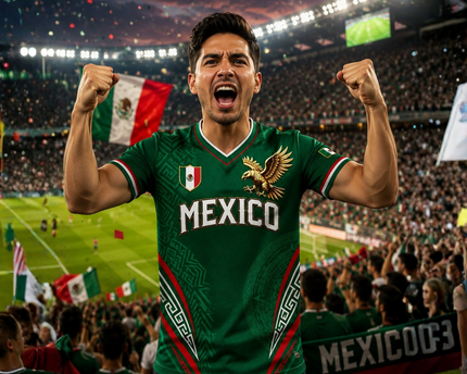Personalized Mexico Soccer Jersey Custom Name 2026 Gift for Fans