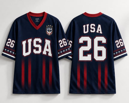 Personalized USA Soccer Jersey Custom Name Sports Gift for Him