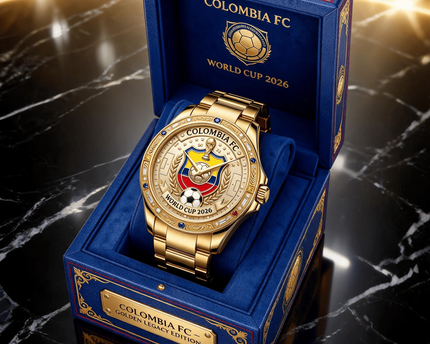 Colombia FC World Cup 2026 Men's Wrist Watch Gift for Sports Fans