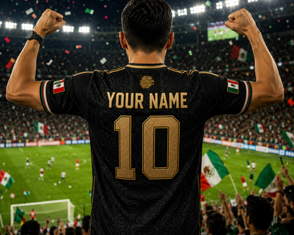 Personalized Mexico Soccer Jersey Custom Name 2026 World Cup Gift for Fans