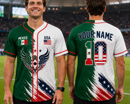Personalized Baseball Jersey Custom Name for World Cup Soccer Fans