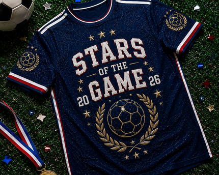 Personalized Soccer Jersey Stars Of The Game 2026 Gift for Sports Lovers