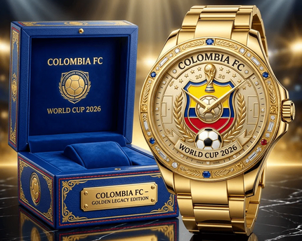 Colombia FC World Cup 2026 Men's Wrist Watch Gift for Sports Fans