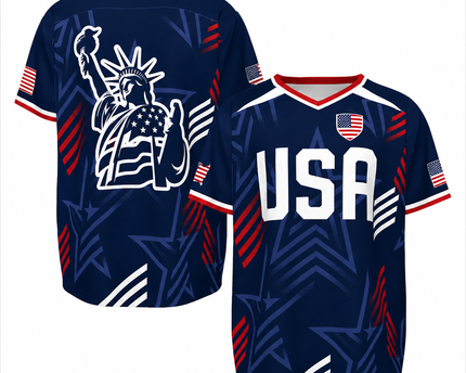 Personalized Soccer Jersey USA Home Team Gift for Football Fans