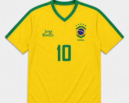 Personalized Brazil Soccer Jersey Custom Name Gift for Fans