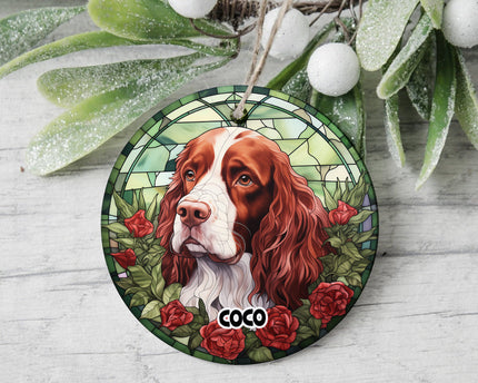 Personalized Dog Portrait Art Ceramic Ornament Gift For Dog Lovers