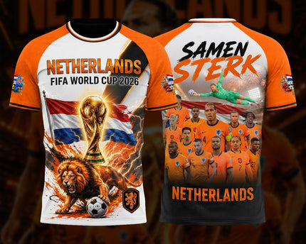 The Dutch Lion 2026 World Cup Netherlands Fan Jersey