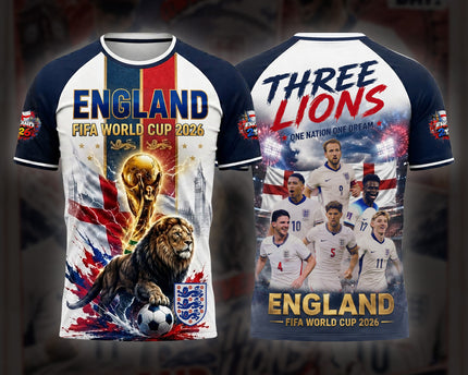 England Football Jersey 2026 Ultimate Three Lions Gear